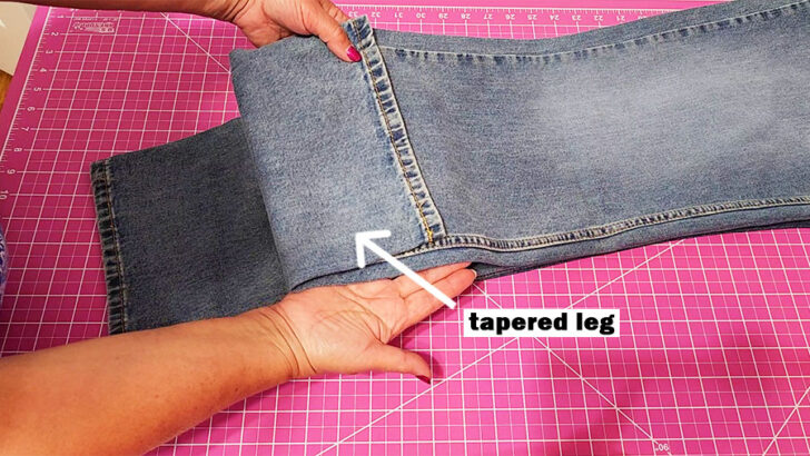 Keeping the Original Hem on Jeans : 6 Steps (with Pictures