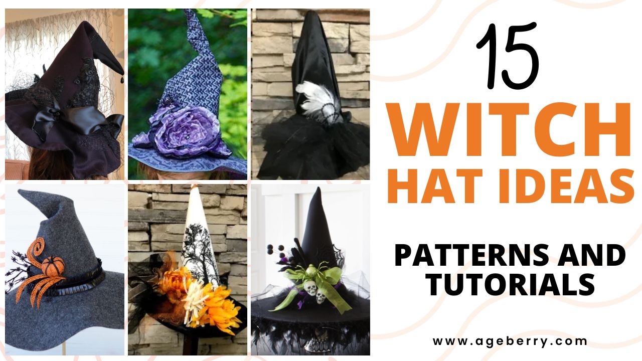 15 Diy Witch Hat Ideas To Try This Halloween 15 Diy Witch Hat Ideas To Try This Halloween