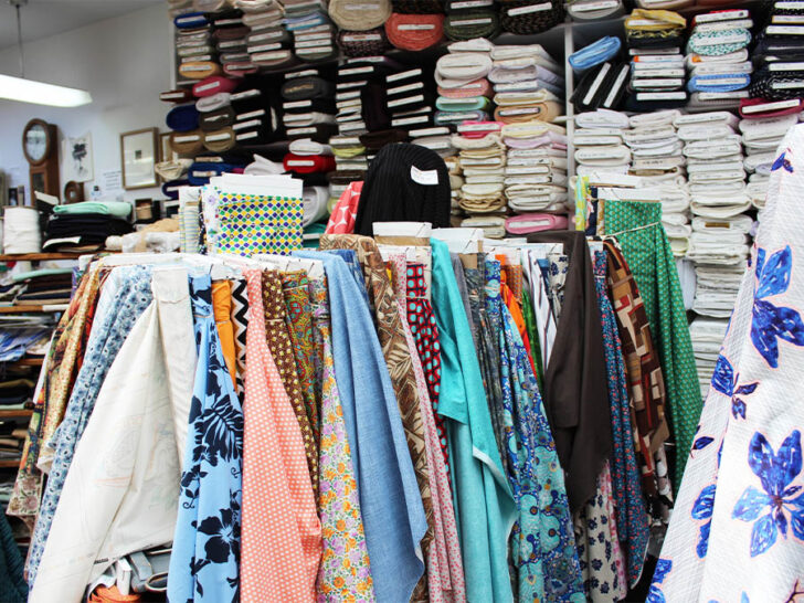 Apparel fabric has different width than quilting cotton.