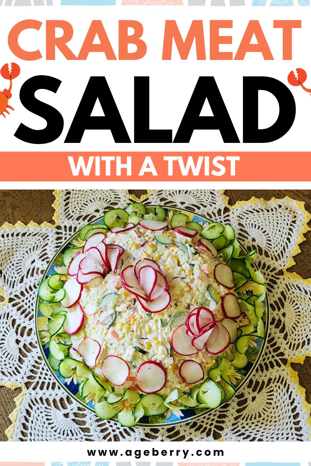 Best imitation crab meat salad recipe with a twist