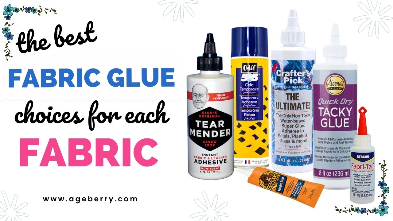 Fabric glue for shop clothing