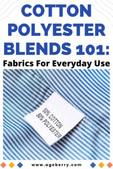 Cotton Polyester Blends 101: Fabrics For Everyday Use pinterest