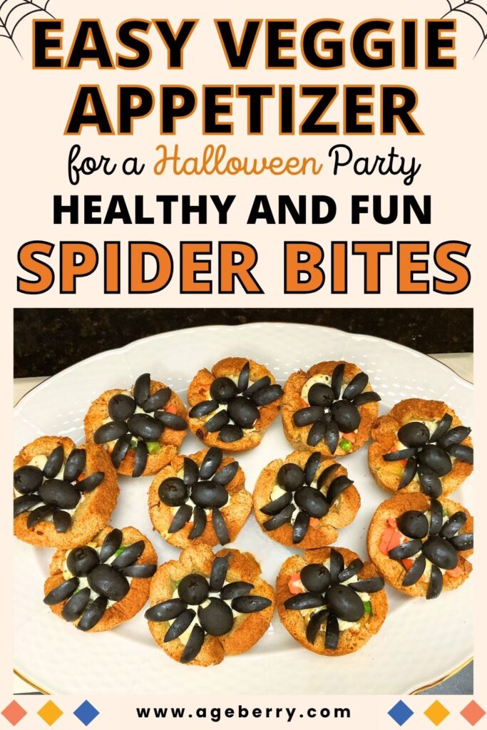 Easy Veggie Appetizer For A Halloween Party Healthy And Fun Spider Bites