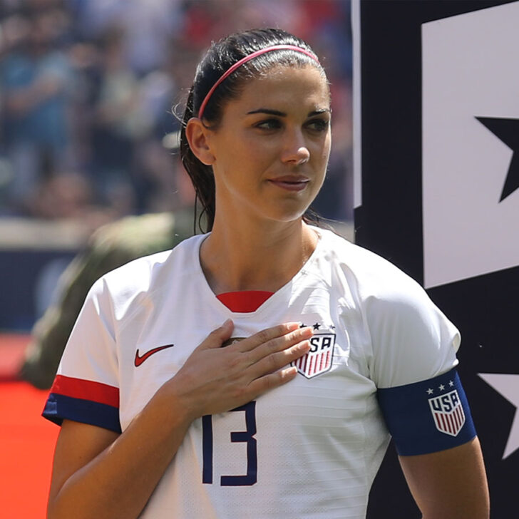 athlete wearing a sporty headband