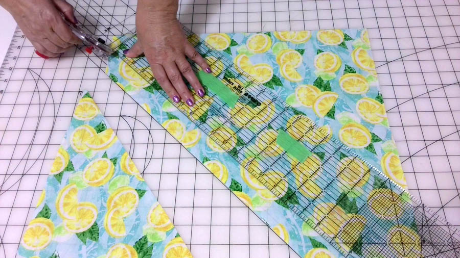 cutting binding strips using a rotary cutter