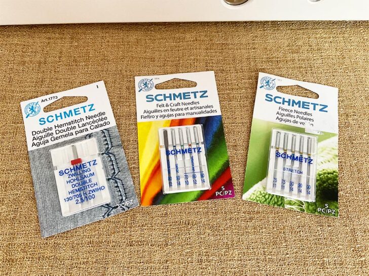 different types of Schmetz needles