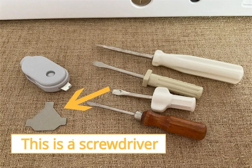 screwdrivers for my sewing machines