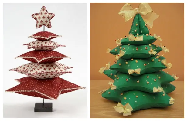 How To Make A Fabric Christmas Tree: 31 Sewing Tutorials