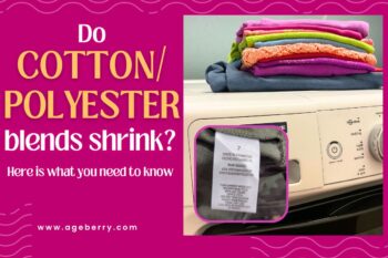 a guide on cotton/polyester shrinkage