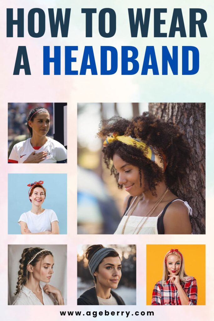 How to wear a headband (for women) pinterest