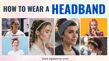 How to wear a headband (for women) fb