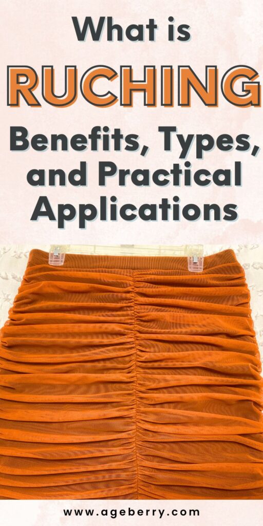 What is Ruching Benefits, Types, and Practical Applications pinterest