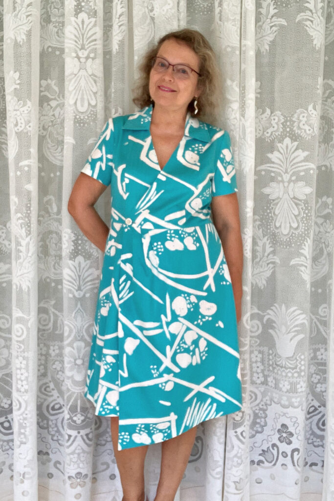 wrap dress I made