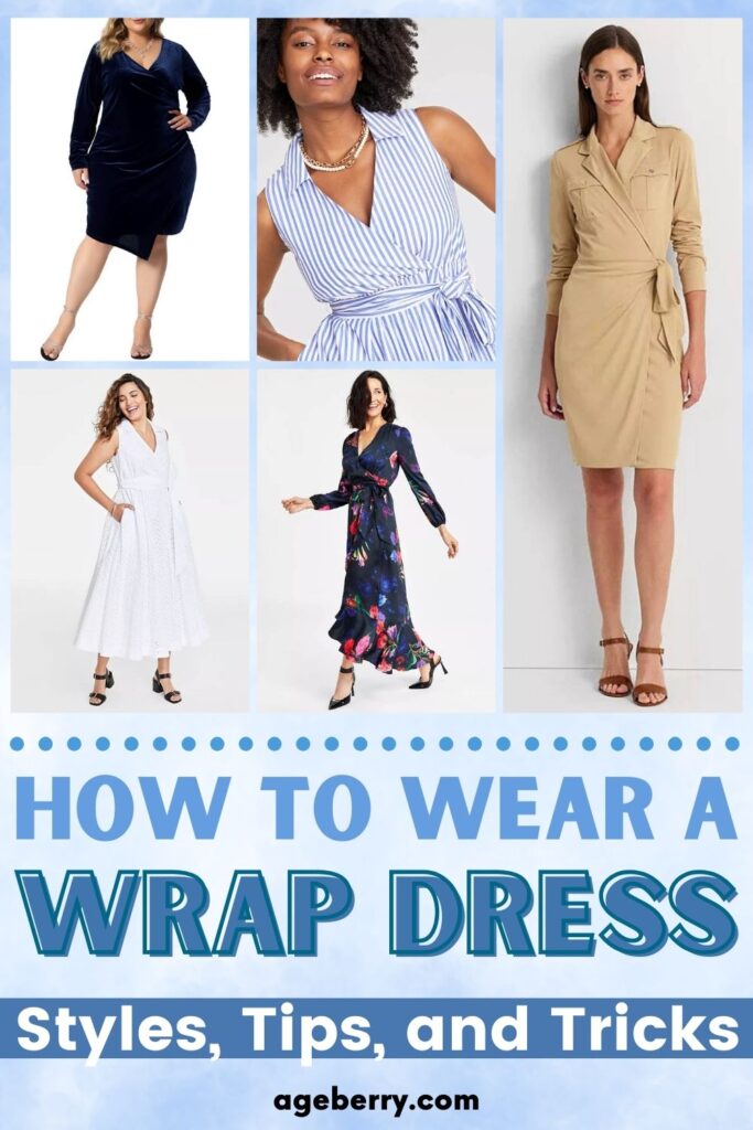 How to Wear a Wrap Dress_ Styles, Tips, and Tricks pinterest