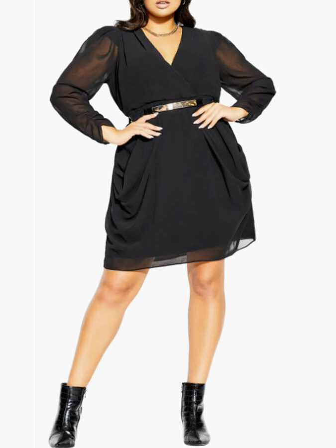 Nordstrom black dress