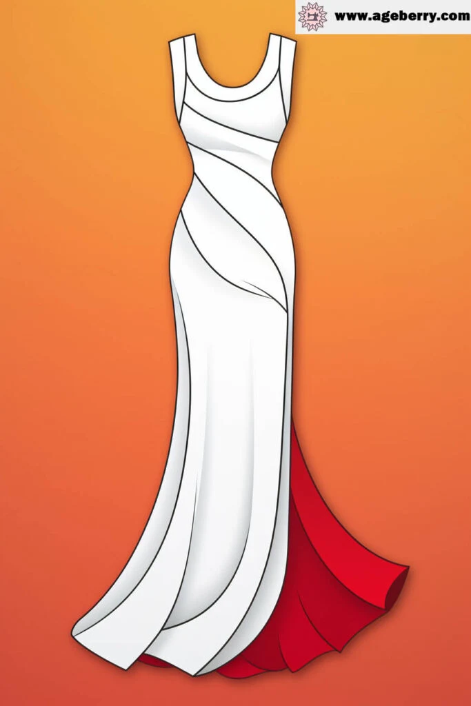 evening gown dress coloring page (23)