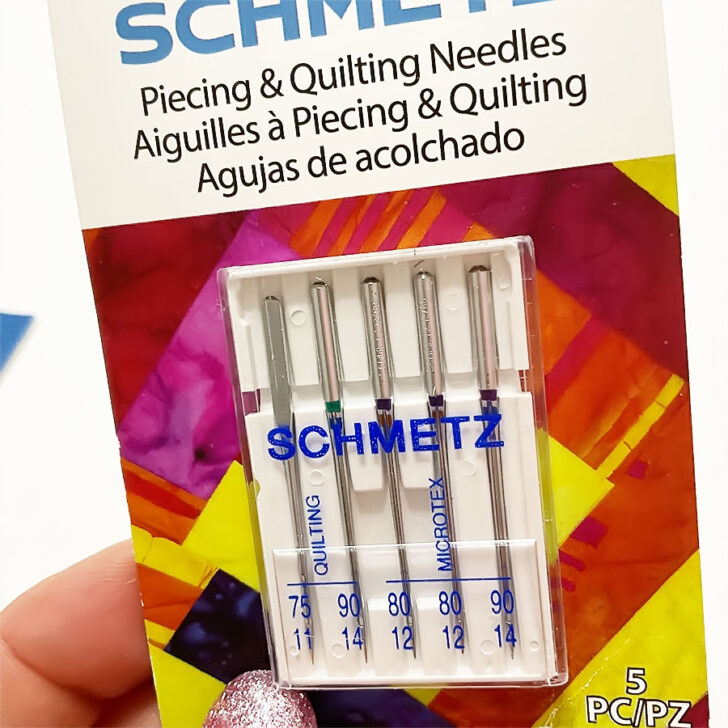 schmetz quilting needle
