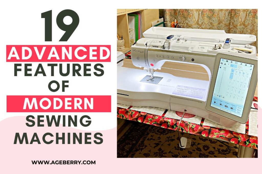 Sewing tutorial on advanced features of modern sewing machines