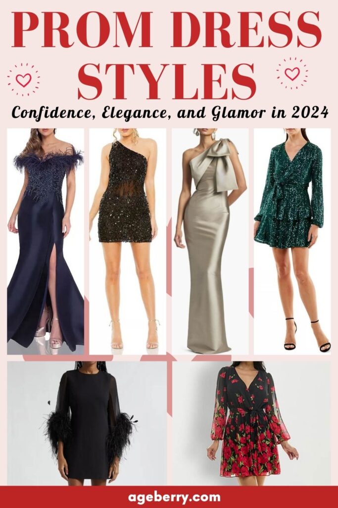 Prom Dress Styles Confidence, Elegance, and Glamor in 2024 pinterest