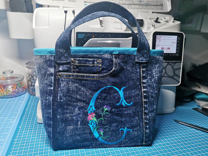 chic bag made by a member of my Facebook group