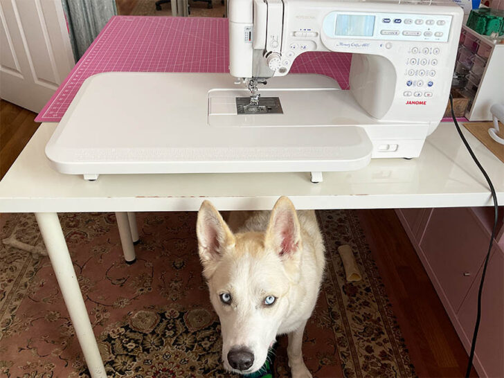 extension table on my sewing machine