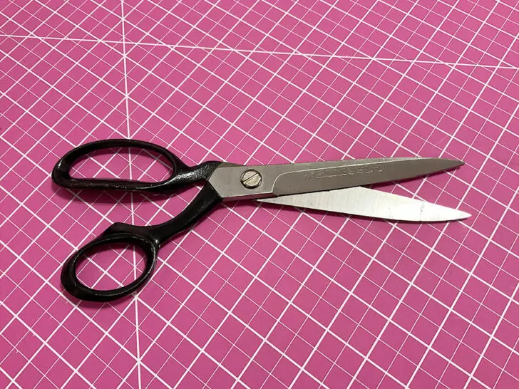 my old pair of scissors