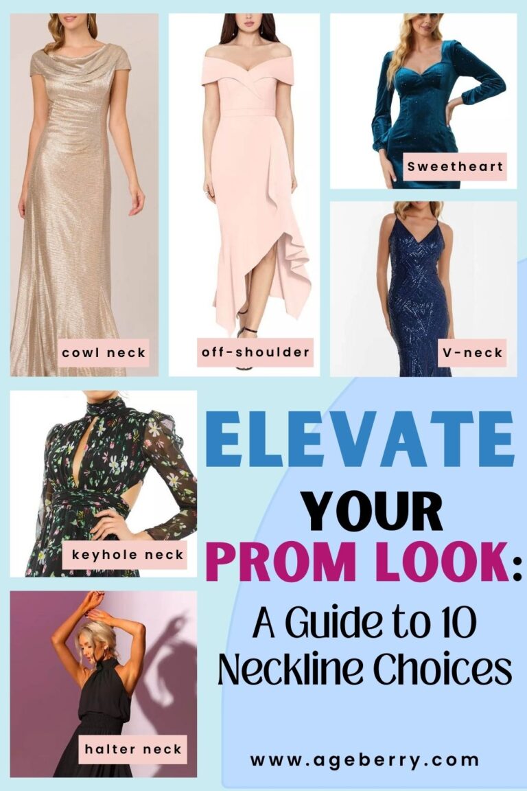 different necklines of modern prom dresses