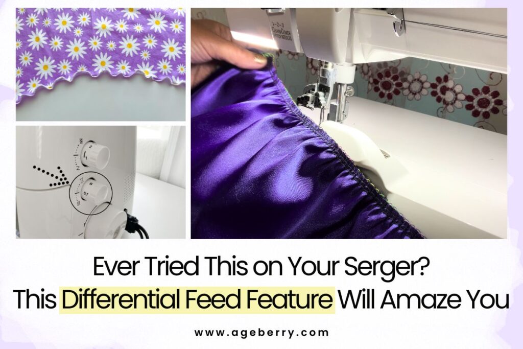 Ever Tried This on Your Serger This Differential Feed Feature Will Amaze You fb