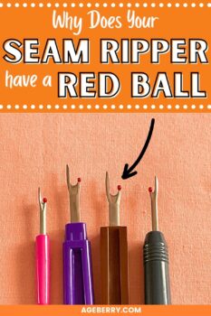 Why Does Your Seam Ripper Have a Red Ball pinterest
