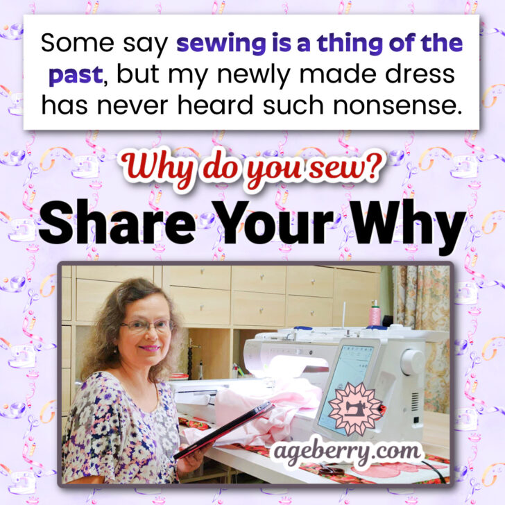 why do we sew in the modern world