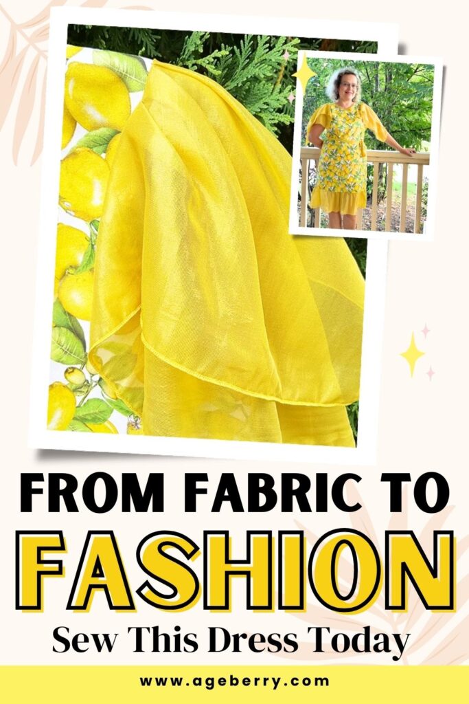 From Fabric to Fashion Sew This Dress Today