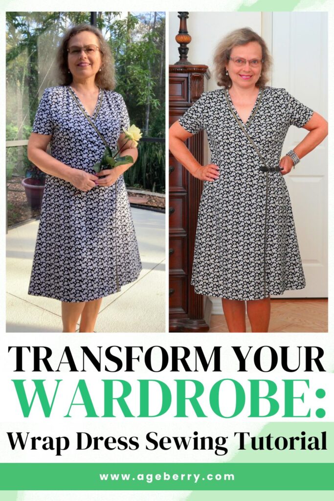 Transform Your Wardrobe Wrap Dress Sewing Tutorial