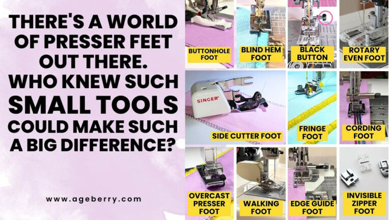 Sewing machine parts diagram