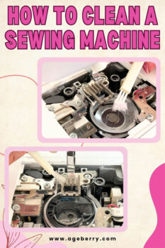 How to clean a sewing machine