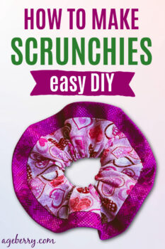 learn how to make DIY scrunchies at home