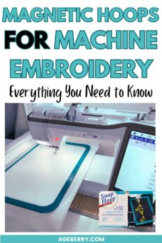 Magnetic Hoops for Machine Embroidery Everything You Need to Know pinterest