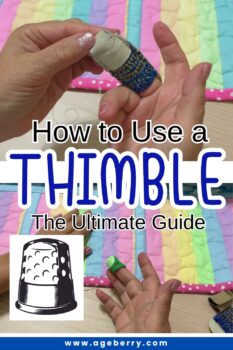 different thimbles I am using