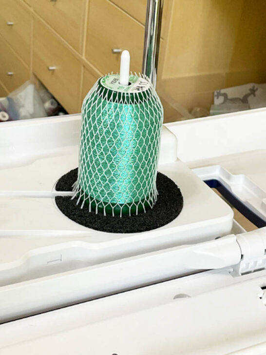 Thread Net for Cross Wound Cones