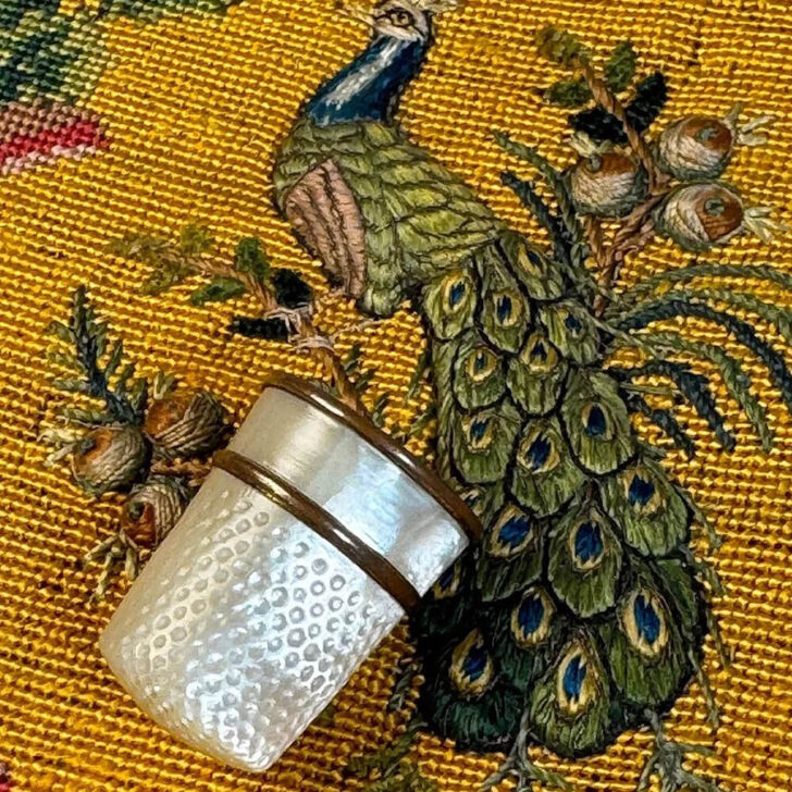 rare French thimbles from the Palais Royal
