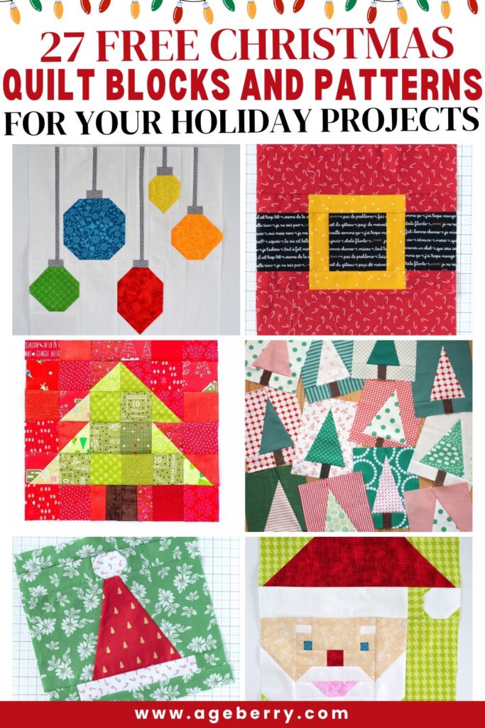 Christmas Quilt Blocks and Patterns