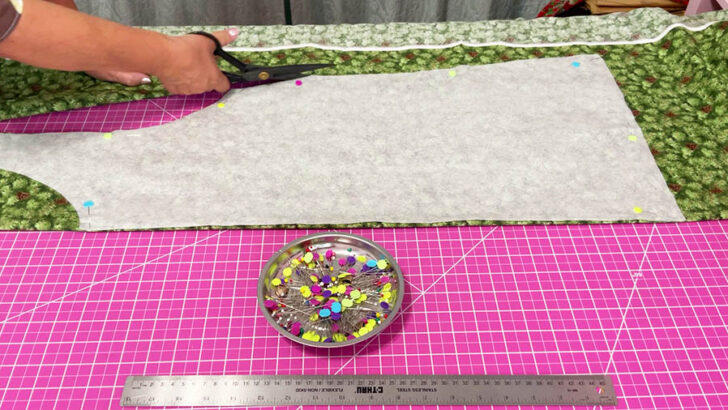 Cutting the Remaining Pieces using your adjusted pattern