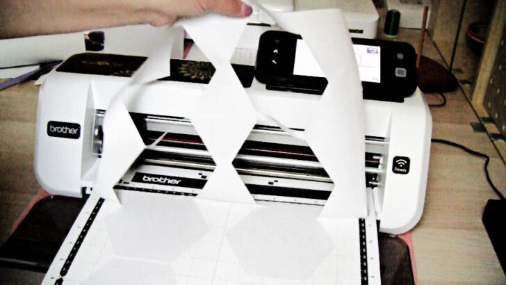 cutting appliques using cutting machine