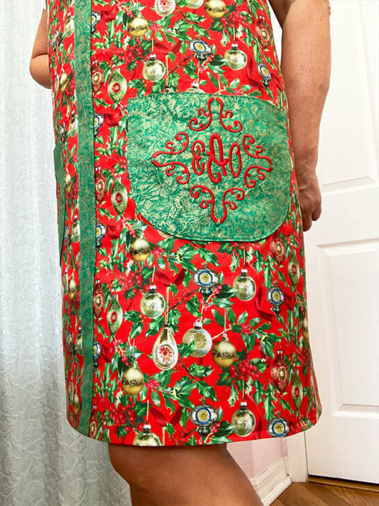 embroidered monograms