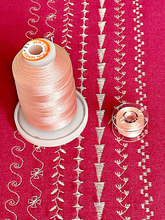 various decorative sewing machine stitches