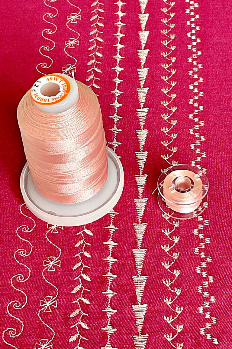 various decorative sewing machine stitches