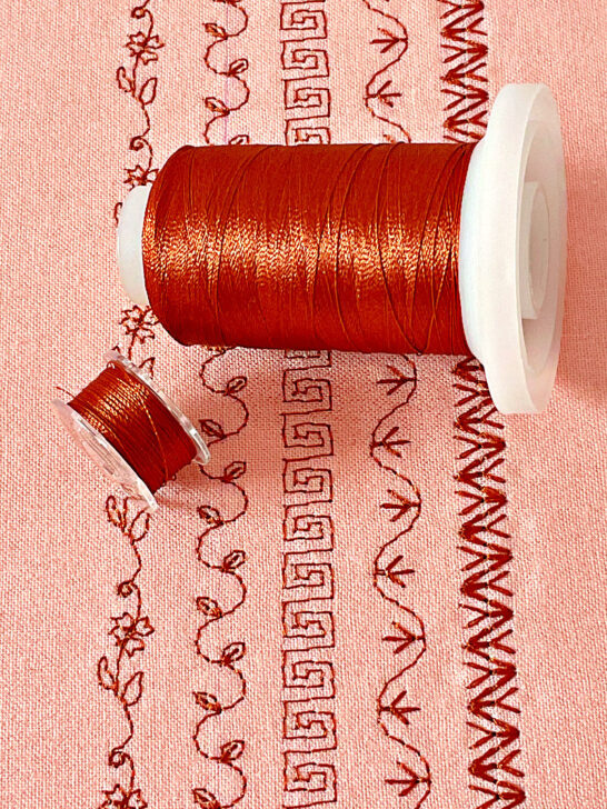 different decorative sewing machine stitches