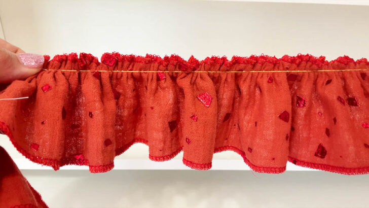 my created ruffles