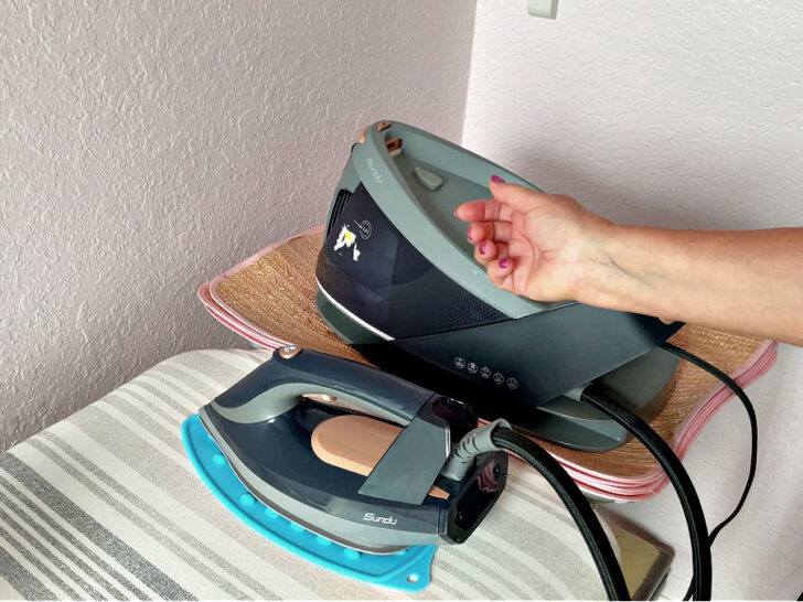 Sundu Pro can't stay on its heel, it need to be put horizontally