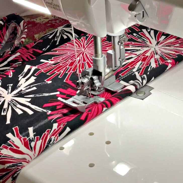 using coverstitch machine to hem