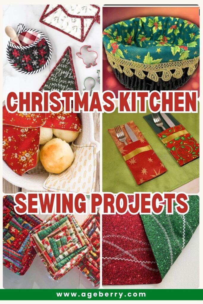 CHRISTMAS KITCHEN SEWING PROJECTS